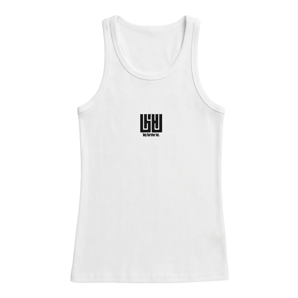 Boy Harsher Inc. White tank