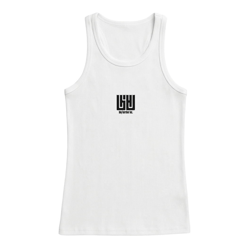 Boy Harsher Inc. White tank